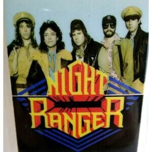 Night Ranger 1985 Seven Wishes Vintage Backstage Pass Original Hard Music Tour